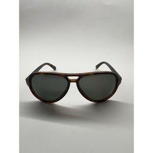 Oceana Sunglasses Aviators Tortoise Shell Frame Black Lens